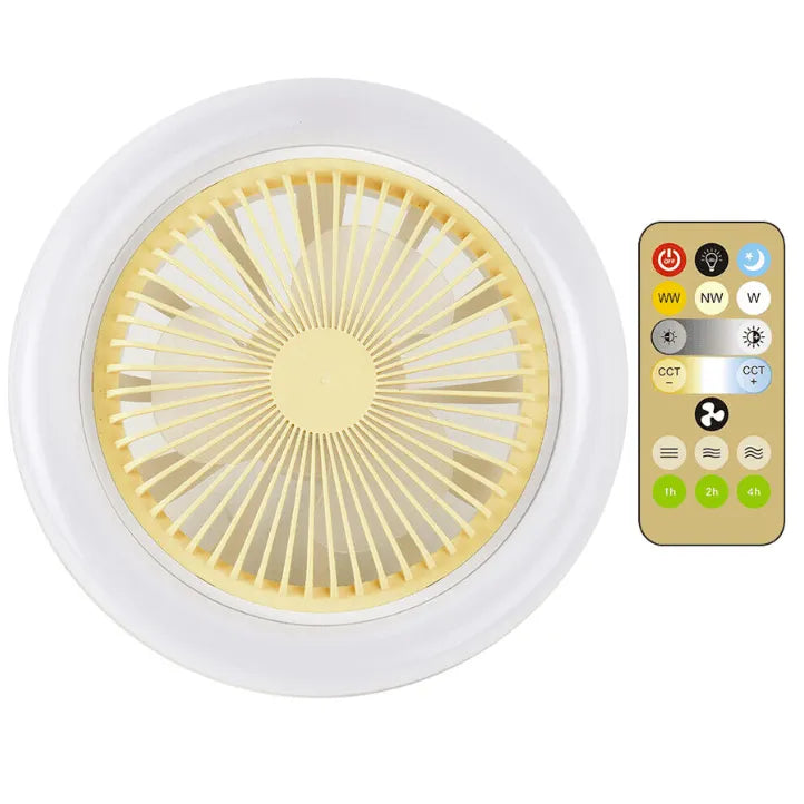 Ventilador de Teto com Luzes de Led Integradas - Site compre mais