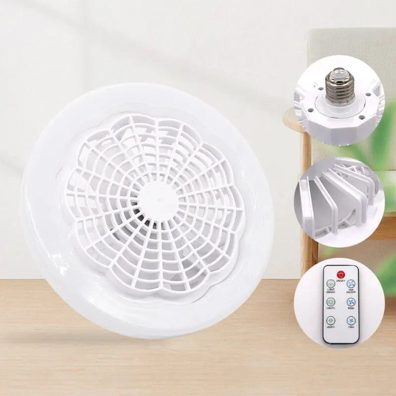 Ventilador de Teto com Luzes de Led Integradas - Site compre mais