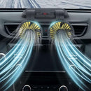 Ventilador Duplo Automotivo Portátil - BreezeDrive.